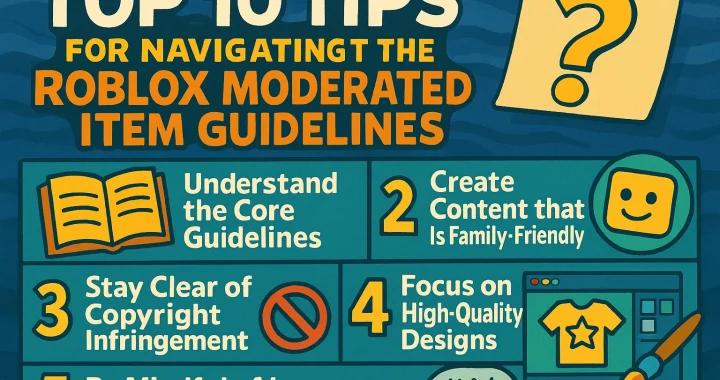 Top 10 Tips for Navigating the Roblox Moderated Item Guidelines