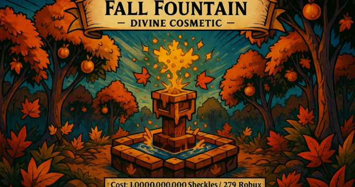 How to Get Fall Fountain in Grow a Garden
