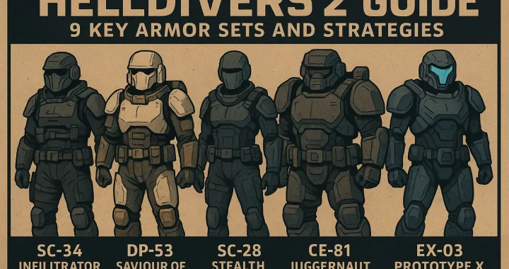 Helldivers 2 Armor Guide: 9 Key Armor Sets and Strategies