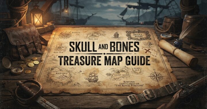 Skull and Bones Treasure Map Guide