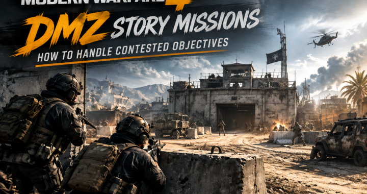 Modern Warfare 4 DMZ Story Missions: How to Handle Contested Objectives